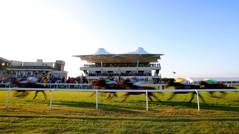 Bath racecourse general view