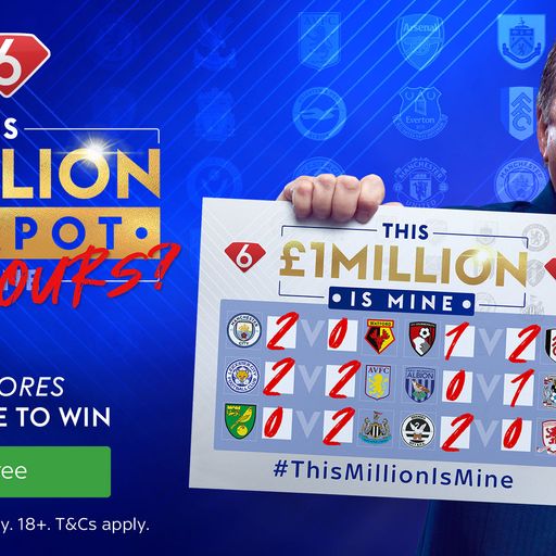 Win £1million on Saturday!