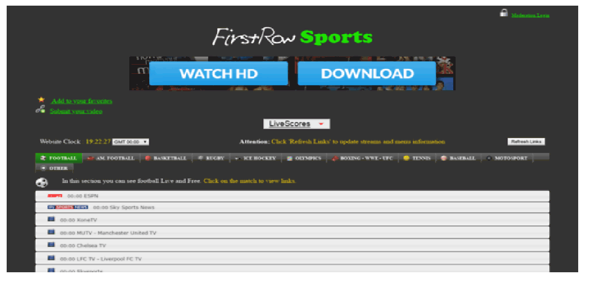 firstrowsports hd